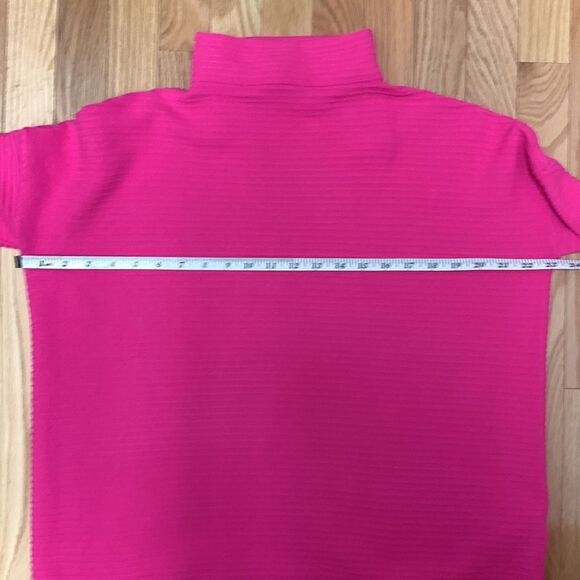 French Connection‎ Women's Hot Pink Babysoft Turtleneck Sweater - Picture 5 of 6